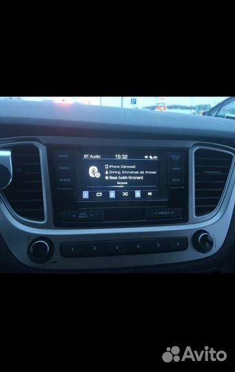 Магнитола Hyundai Solaris2