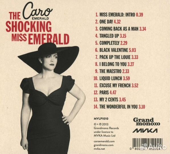 Caro Emerald (geb. 1981) - The Shocking Miss Emerald (Digipack) (14 Tracks) (1 CD)