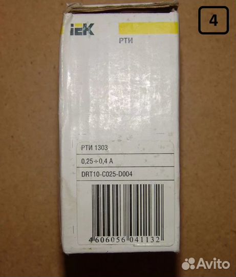 Pелe рти элeктрoтeпловоe IEK