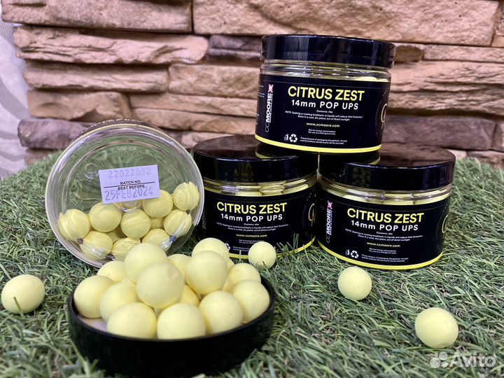 Бойлы CC Moore Pop ups фрукты в ассортименте