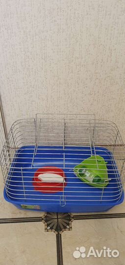 Клетка для грызунов с аксессуарами