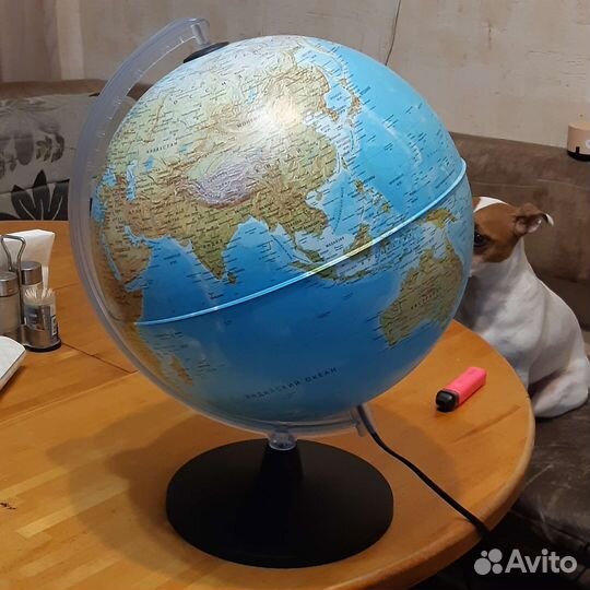 Глобус с подсветкой