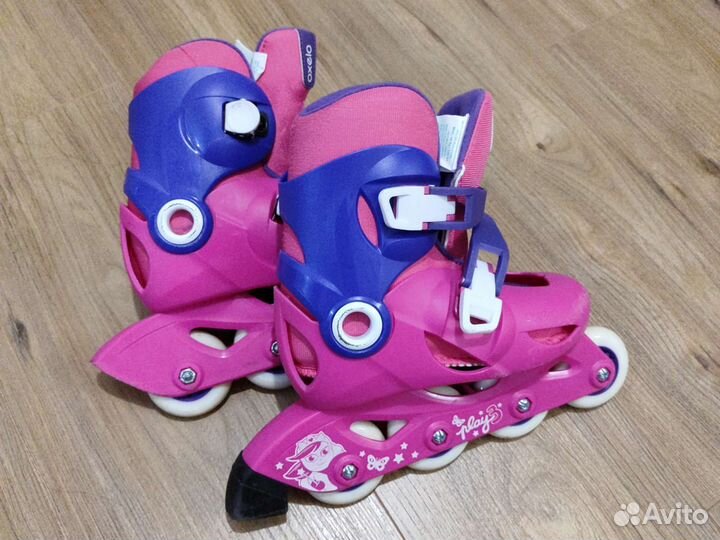 Роликовые коньки детские раздвижные