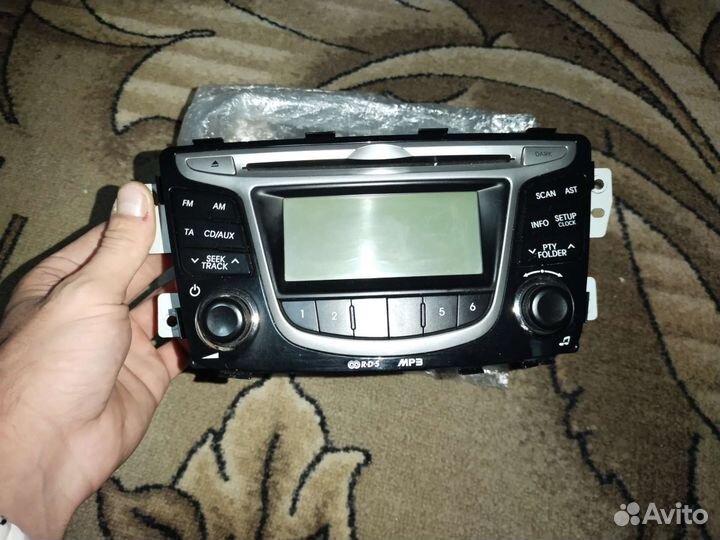 Магнитола hyundai solaris