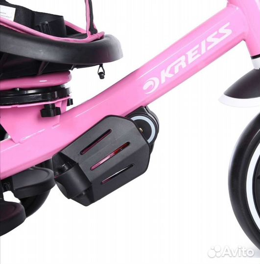 Велосипед с родительской ручкой, новый