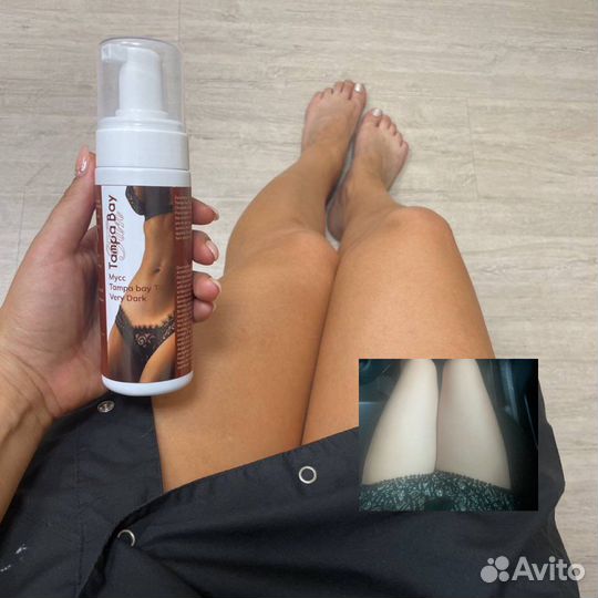 Ровный автозагар мусс-пенка