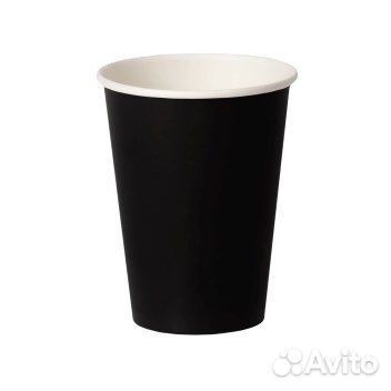 Бумажные стаканы 350 мл и крышки для стаканчиков