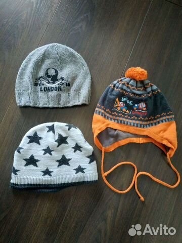 Шапка осенняя на мальчика