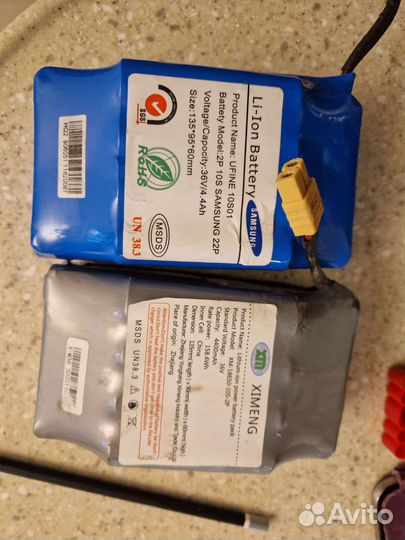 Аккумулятор дрифт карт, кар, гироскутер. 10s2p