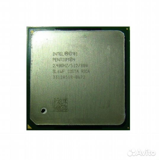 Б/у Pentium-4 2,4/512/800 sl6wf