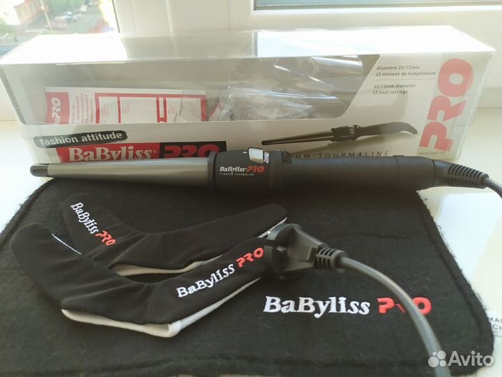 Babyliss Плойка для волос конусная 13-25 мм