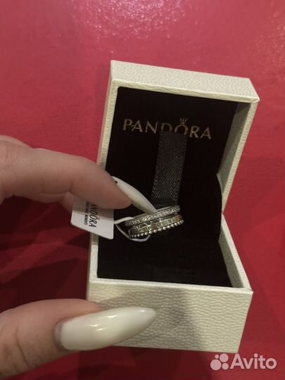Кольцо Pandora 54 размер