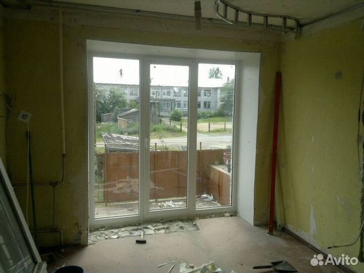 Балконы пластиковые с панорамным остеклением