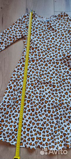 Платье леопардовый принт GAP (old navy) 10-12лет