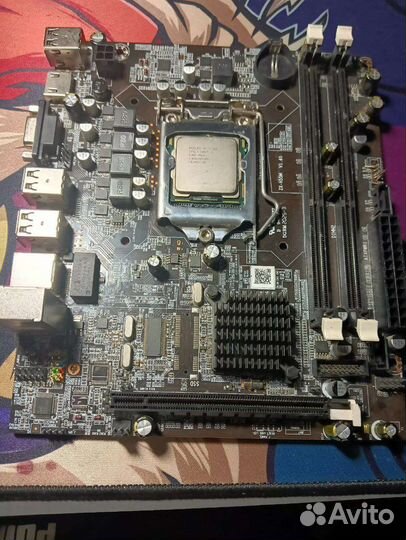 Материнская плата 1156 zx-h55m v1.41