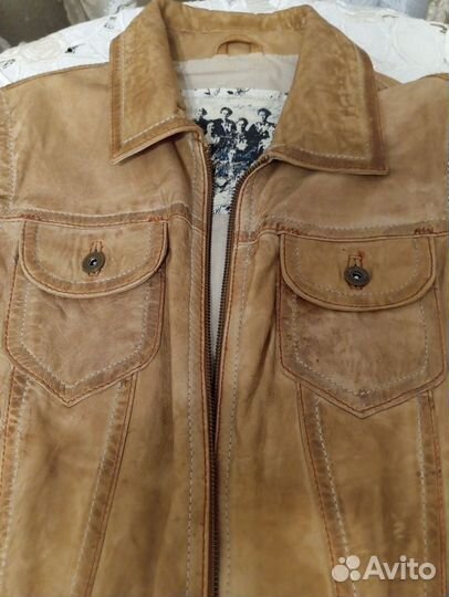 Куртка кожаная женская 46 48