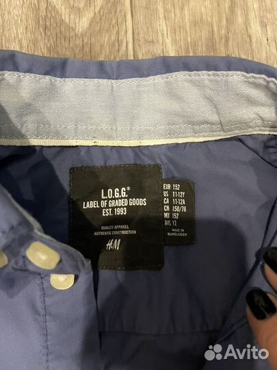 Рубашка школьные