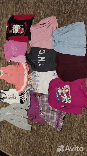 Детские вещи пакетом для девочек 98-104