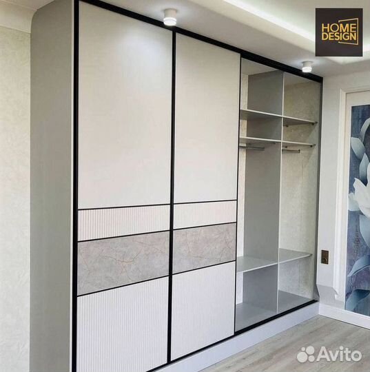 Шкаф с антресолью