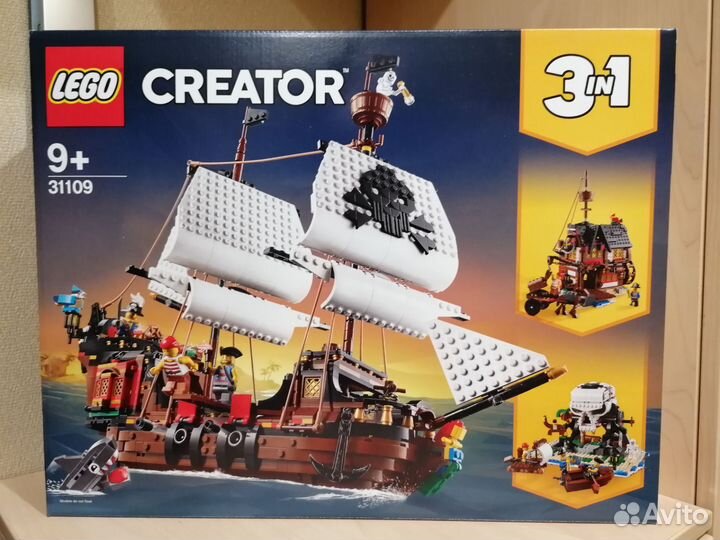 Lego Creator 31109 Пиратский Корабль