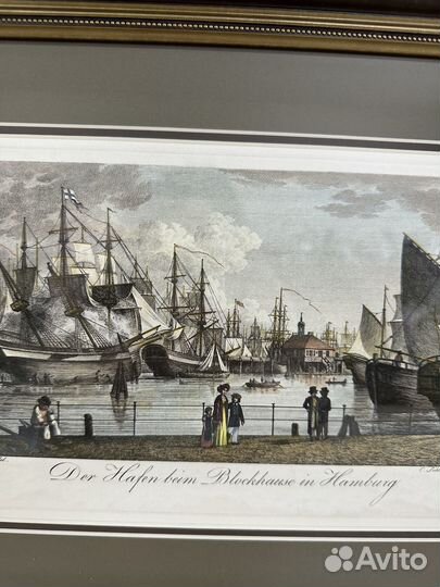 Старинная гравюра