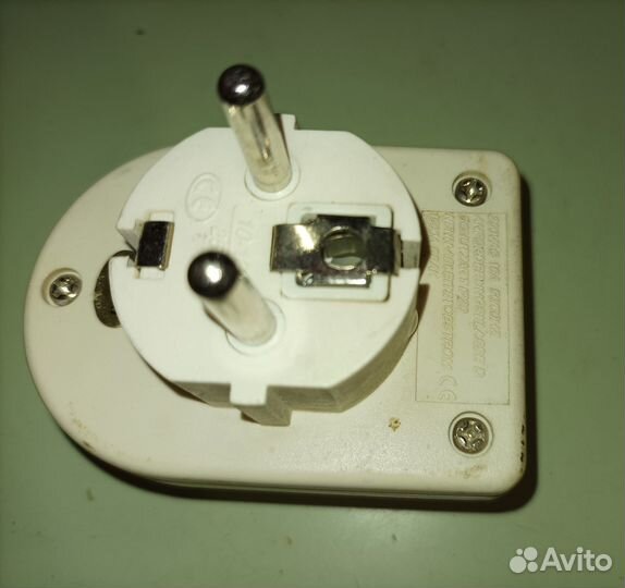 Сетевой фильтр с лампочкой на 1 гнездо