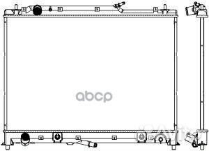 Радиатор сист. охл. 16 мм 33018501 Sakura