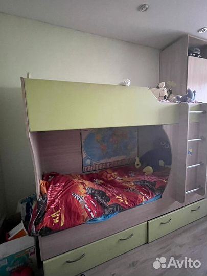 Двухъярусная кровать бу