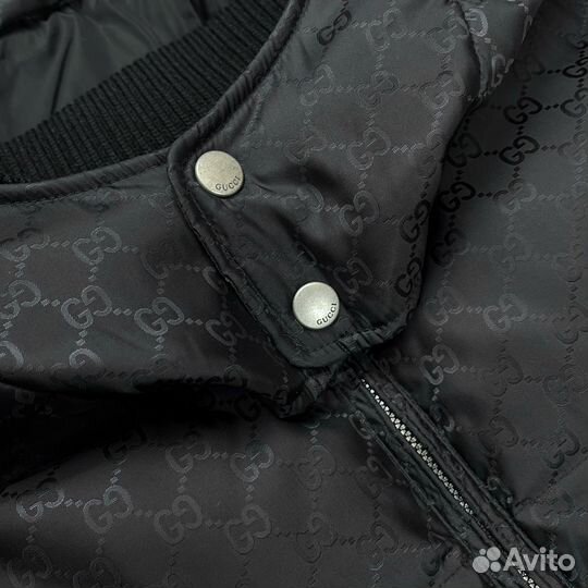 Пуховик Gucci Monogramm GG Nylon