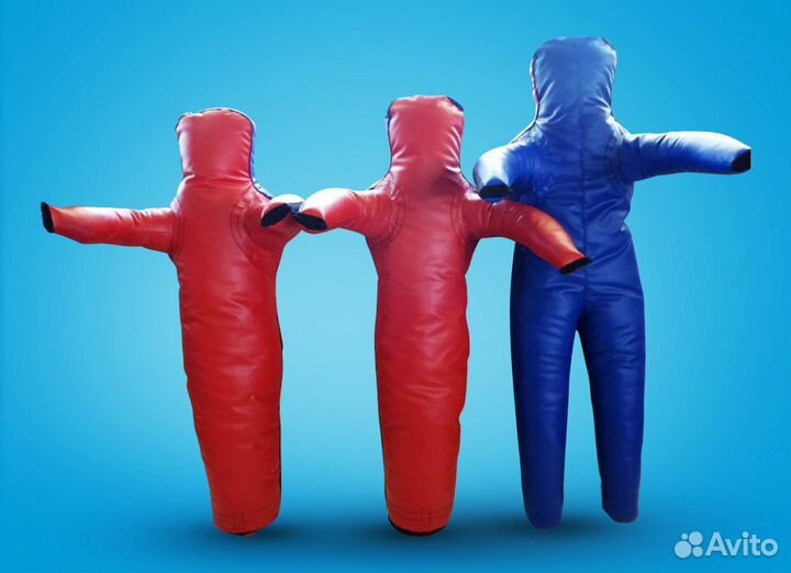 Борцовский тренировочный манекен двуногий