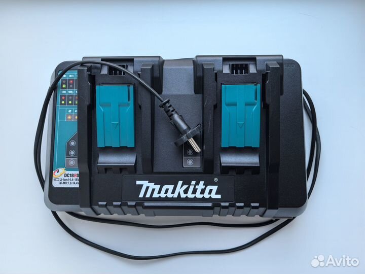 Зарядное устройство на 2 порта Makita DC18RD 19694