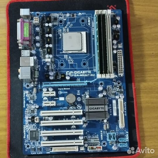 Материнская плата gigabyte ga-m52lt-d3