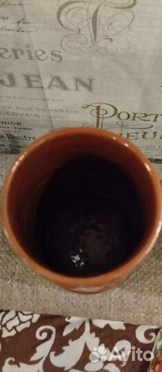 Бокалы для пива -кваса СССР из глины