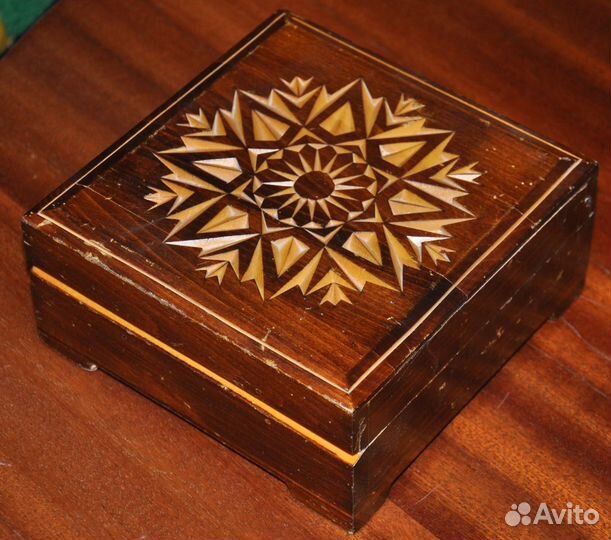Шкатулка деревянная (СССР)