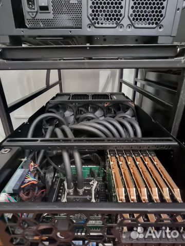 GPU -сервер Сomina, карты RTX 3080 купить в Москве | Электроника | Авито