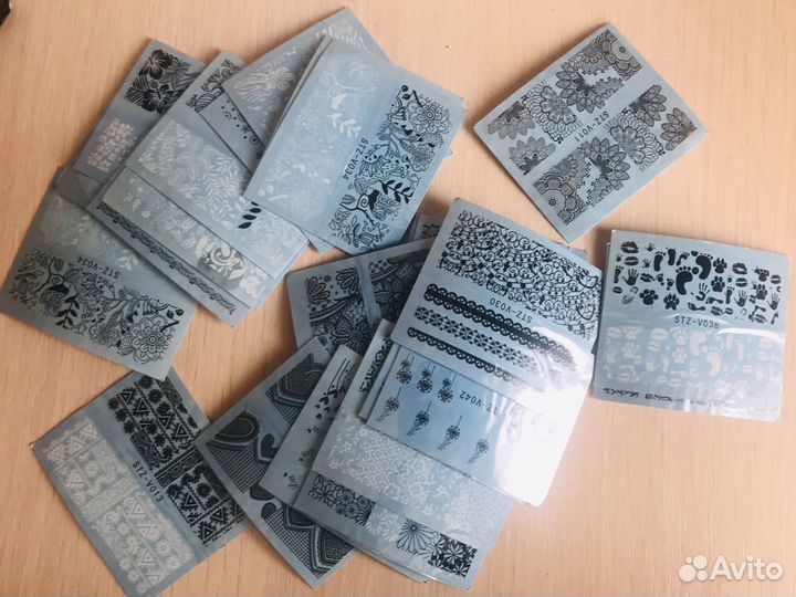 Наклейки для ногтей