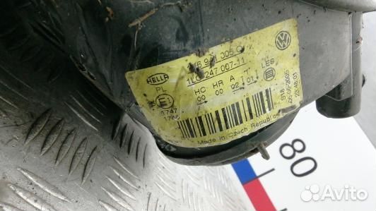 Фара левая volkswagen golf 5 (EDN28MR01)