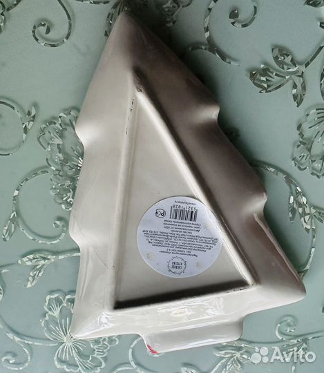 Тарелка новогодняя 