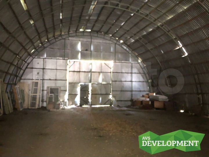 Арочный ангар 468 м² (холодный склад) в Коптяках