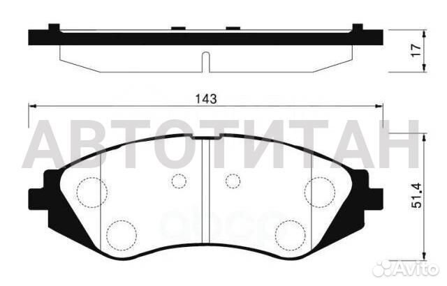 Ремкомплект суппорта тормозного переднего