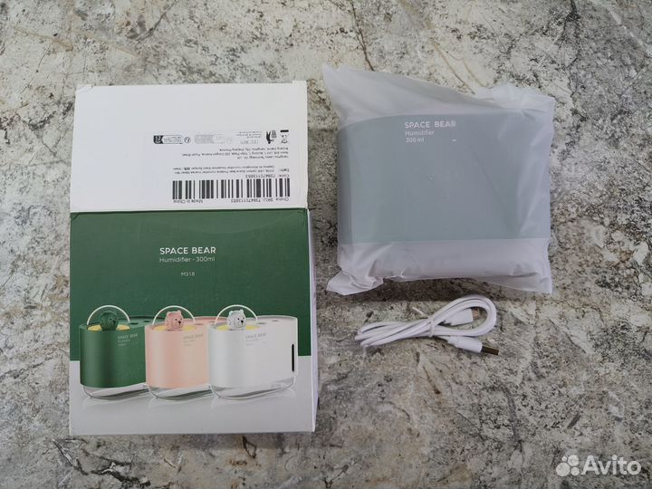 Портативный увлажнитель воздуха с медведем