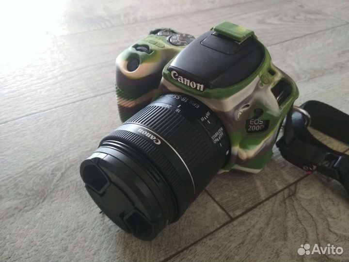 Силиконовый чехол для Canon 200d/ canon 250d