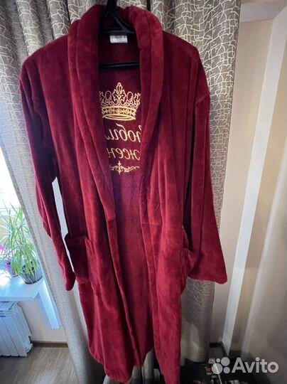 Халат махровый женский