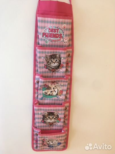 Кармашки и коврик для садика в шкафчик