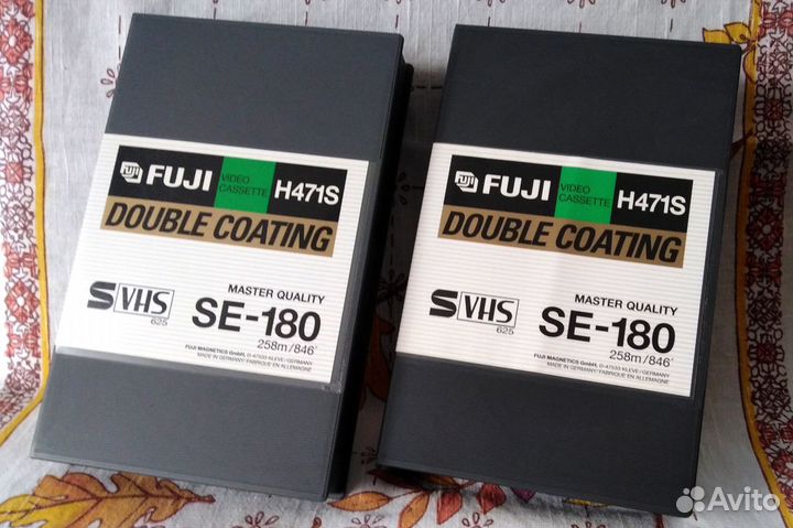 Видеокасеты S-VHS