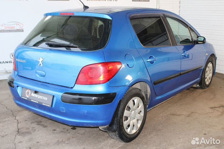 Peugeot 307 1.6 AT, 2007, 360 439 км