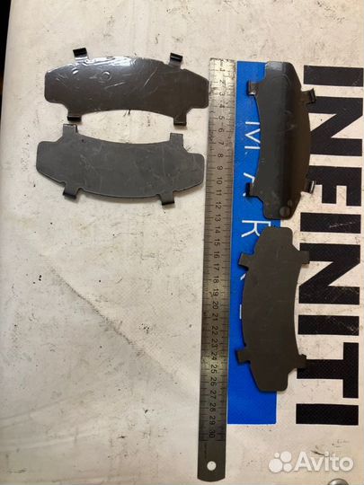 Пластины антискрипные комплект Infiniti