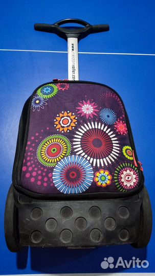 Портфель рюкзак школьный на колесах Nikidom