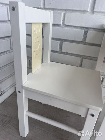 Стол и стул детский икеа