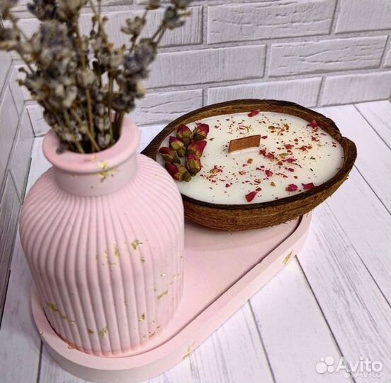 Свечи восковые ручной работы